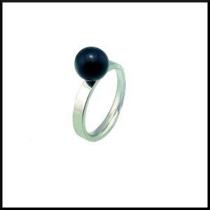 Stål ring Knopp