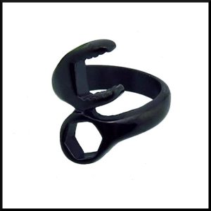 Stål ring för män