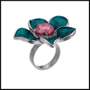 Stål ring blomma