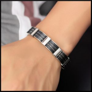 Stål armband man