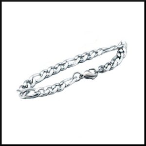 Armband Figarolänk 6 mm