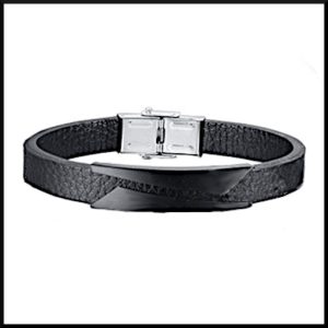 Armband Connie i svart stål