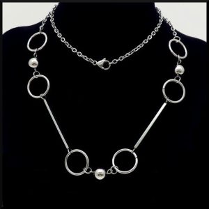 Halsband Viola i stål