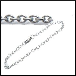 Armband gles ankarlänk i stål