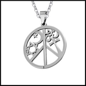 Halsband Symbolik i stål