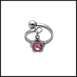 Ring Rosa i stål