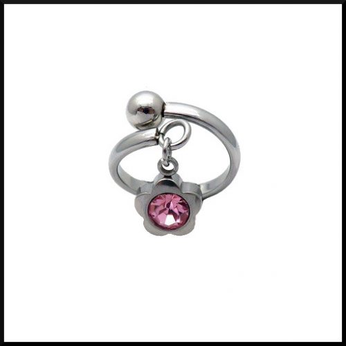 Ring Rosa i stål