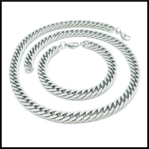 Pansarlänk tät 50 cm 8 mm i stål