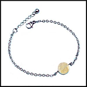 Armband Citrin
