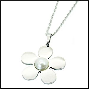 Halsband Blommig
