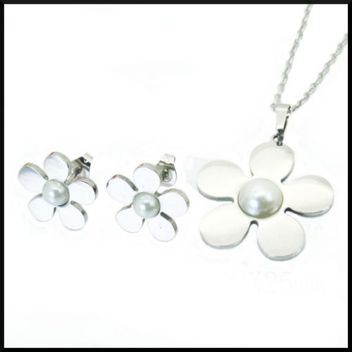 Halsband Blommig
