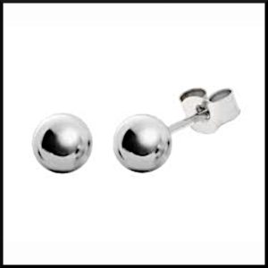 Örhängen Putte Stål 3-8 mm
