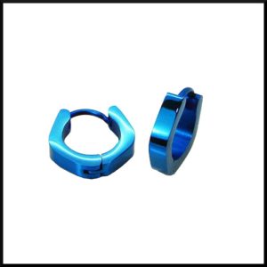 Creoler Blå Kantig 14x4 mm