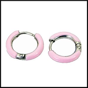 Örringar Rosa 16 x 3 mm