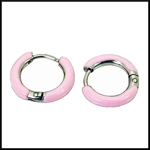 Örringar Rosa 16 x 3 mm