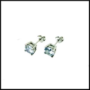 Örhängen Cubic Zirkonia 7 mm