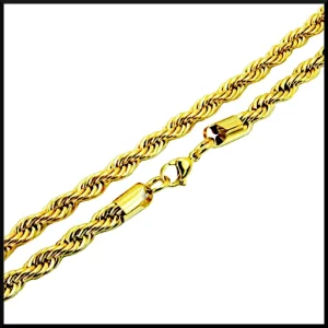 Spirello Guld 45 cm, 7 mm