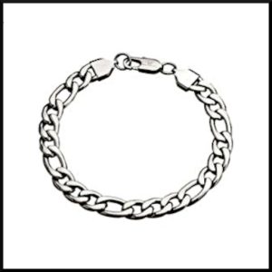 Armband 9 mm Figaro