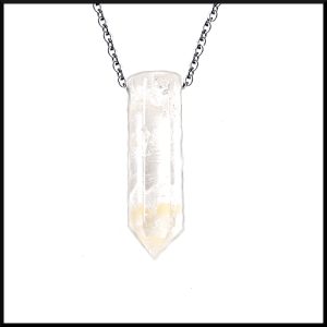 Halsband Spets Bergskristall
