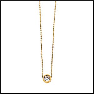 Halsband Dahlia Guld