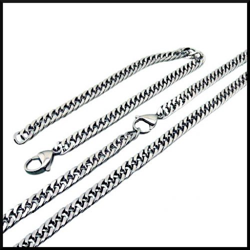 Armband Tät Pansarlänk 5 mm