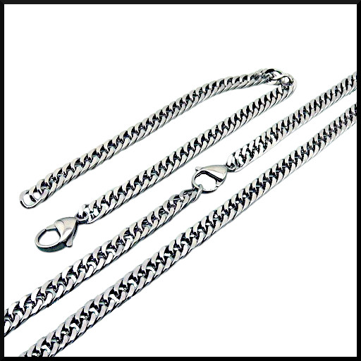 Armband Tät Pansarlänk 5 mm