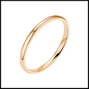 Roséguld Ring Stellan