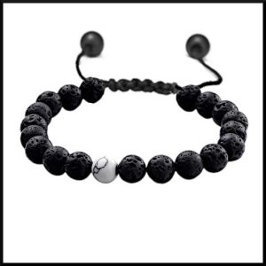 Armband Lavasten + Howlit