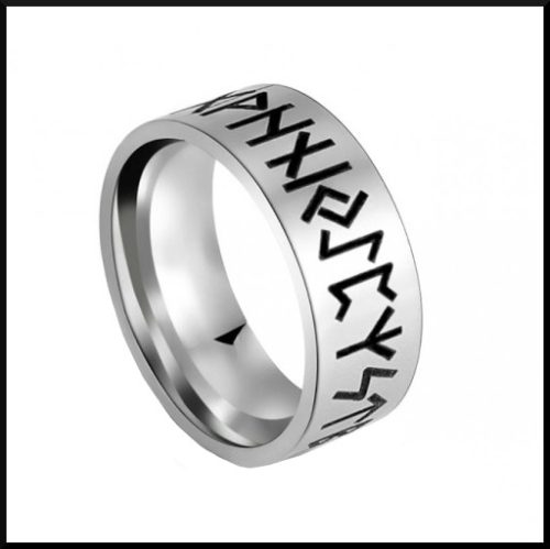 Stål Ring Runor