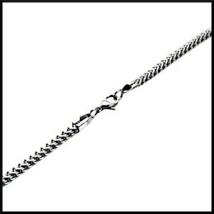 Armband Pansar Fyrkant 3 mm