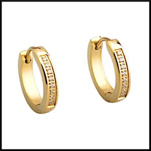 Gnistrande Creoler Guld