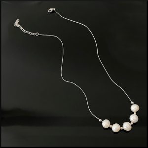 Halsband Sötvattens Pärlor