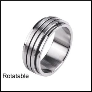 Stål Ring Rotation