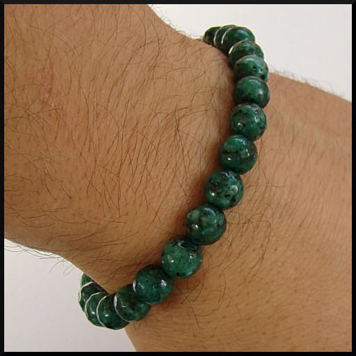 Armband Kiwi Jaspis kulor