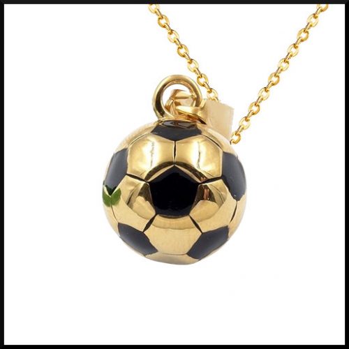 Halsband Fotboll Guld