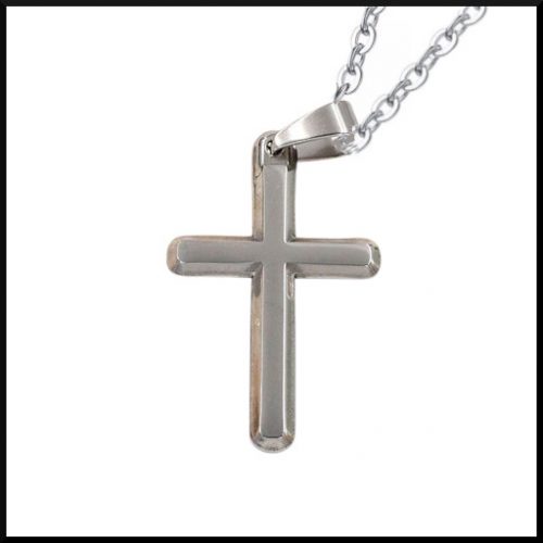 Halsband Kors Rundat