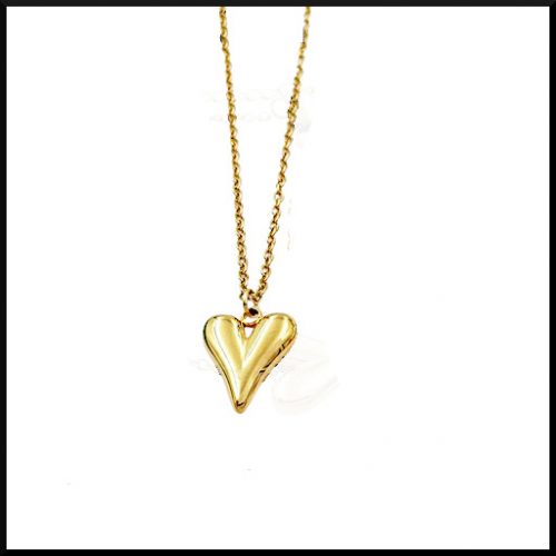 Halsband Lollo Hjärta Guld