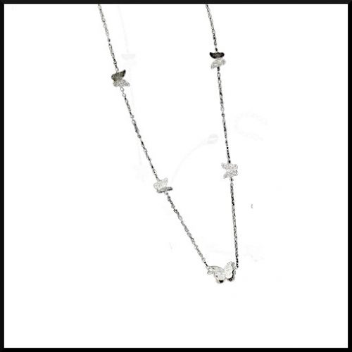 Halsband Fjäril Glitter