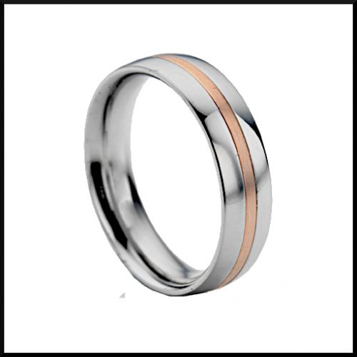 Ring Ziggy Guld Rand Blank