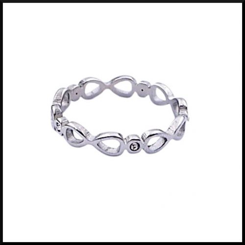Stål Ring Evighet Mini